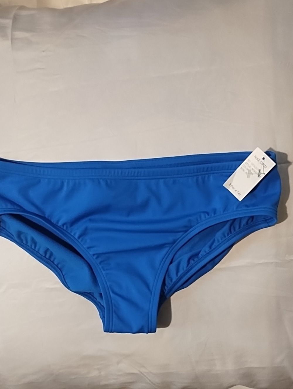 Nike NWT Bright Blue Women's Bikini Bottom Only XLarge.